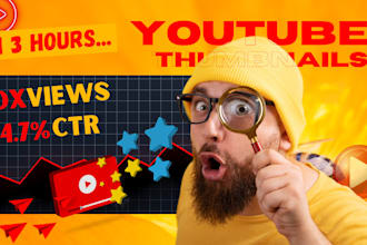 mind blowing youtube thumbnail facebook banners