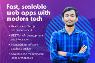 develop a scalable web application using python, django