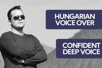 record professional hungarian voice overs