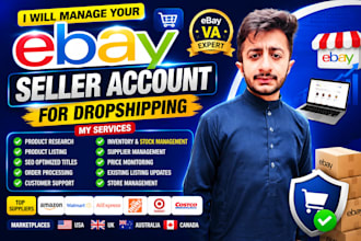 manage your ebay store product research listings and customer support