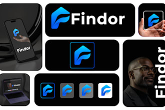 do saas software tech startup and minimalist app logo design