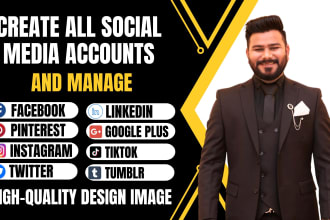 be handling professional social media manager, monthly management