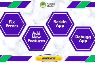 fix errors, reskin, update or debug your android app