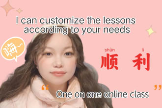 teach and tutor you chinese mandarin