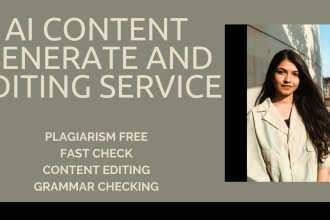 professionally edit and proofread your ai and chatgpt content
