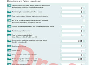 prepare UK company accounts and corporation tax return submit it to hmrc