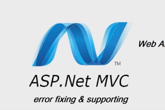 fix error, bugs, deployment, support and maintain dot net code