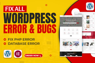 fix wordpress issues, wordpress bugs and errors