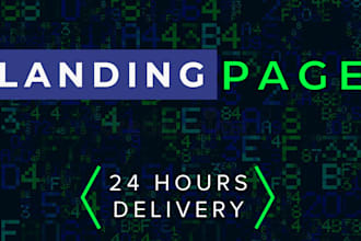create responsive landing page