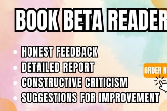 beta read your urban fiction novels and manuscripts