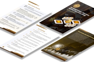 design modern white paper