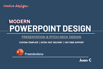 do quick powerpoint presentation design and investor pitch deck presentation