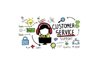 be a professional full time csr for calls, live chat, email and customer support