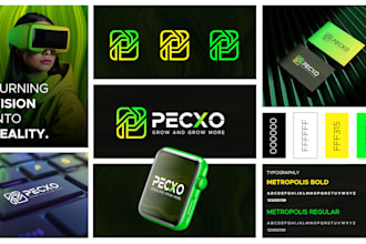 minimalist or 3d logo design and cards for your business