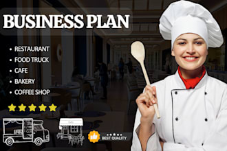 write a professional food truck, coffee shop, restaurant, bakery, business plan