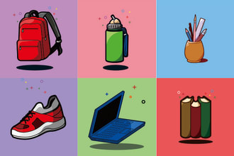design you icon or vector design for your microstock