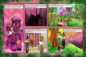 create childrens book illustrations
