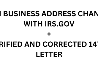 change your address and name on your ein with irs