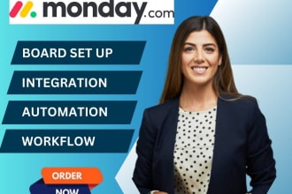 be your project management manger setup monday crm board and asana