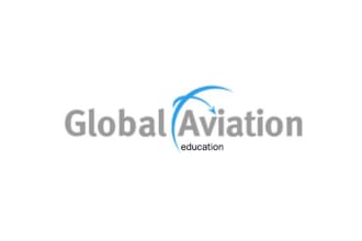 design renowned credible global aviation education logo