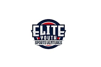 elite youth sports ventures logo design