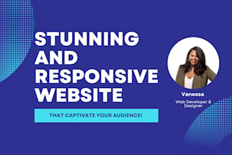 create stunning and responsive websites