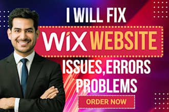 fix wix issues, wix bugs, wix responsiveness, wix problems and any wix errors