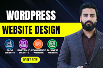 create wordpress website design, redesign website development