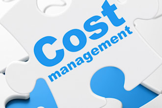 do cost management, calculate expenses, and budgeting