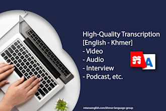 transcribe english khmer projects