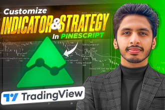 create your indicator or strategy in pinescript tradingview