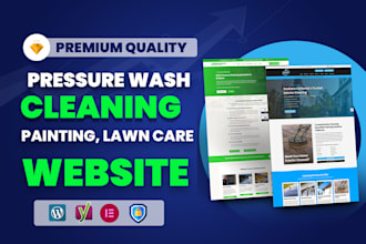 do handyman, cleaning, junk removel, painting, pressure washing service website