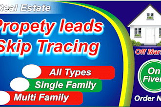 provide you off market property leads with skip tracing
