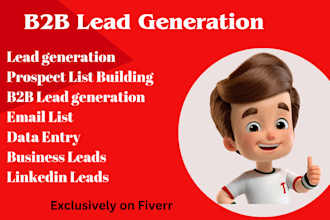 do b2b lead generation and prospect email list