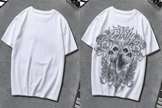 create amazing t shirt mockup design