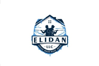 do professional power wash impactful business logo design