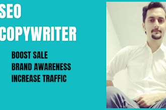 be your seo copywriter for website content
