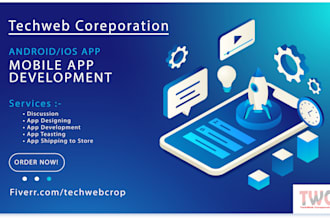 develop android and ios mobile app using react native and expo