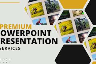 design premium powerpoint presentation