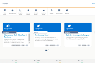 help you in salesforce marketing cloud campaigns automation