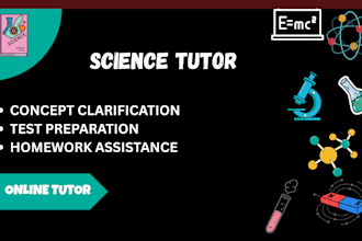 be science tutor for your kids