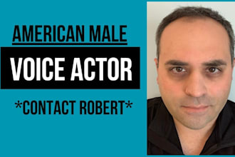 provide a professional american male commercial voice over