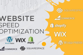 speed up wix shopify wordpress website with improved gtmetrix google pagespeed