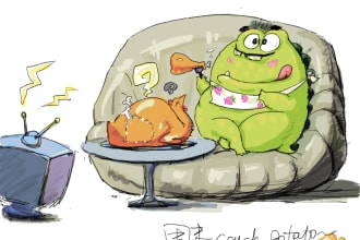draw comics or caricature for you