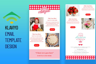 do klaviyo email template
