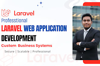 build a secure laravel web application with admin panel