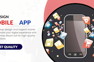 do redesign mobile app, recreation, bug fixing, clone app creation, flutter app
