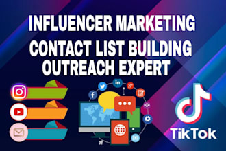 research and outreach targeted influencers, influencer marketing