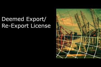 draft a deemed export or reexport license letter of explanation