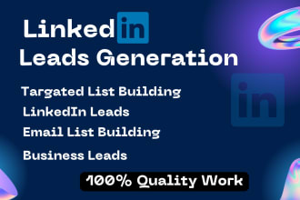 do linkedin lead generation and prospect list building using sales navigator